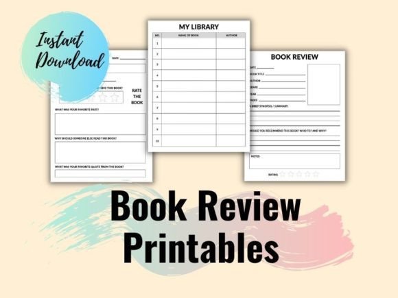 Download Book Review Template Printables - Printables Collection