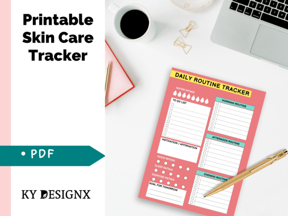 Download Daily Routine Tracker / Productivity Tra - Premium Resources