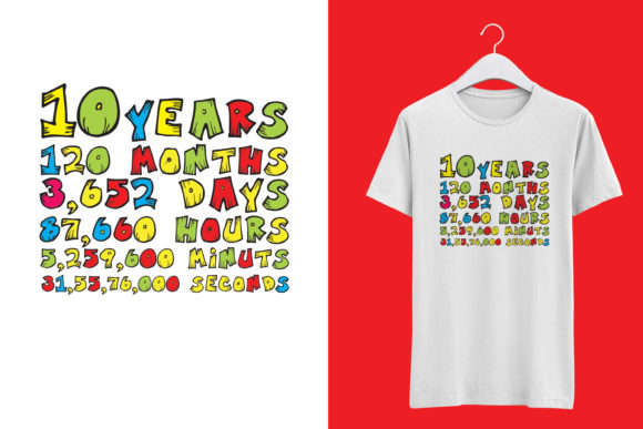 Download 10 Years of Being Awesome 10th Birthday - Premium Resources