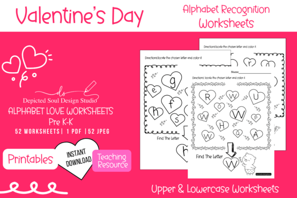 Download Valentine's Day Worksheets| Homeschool - Home Collection